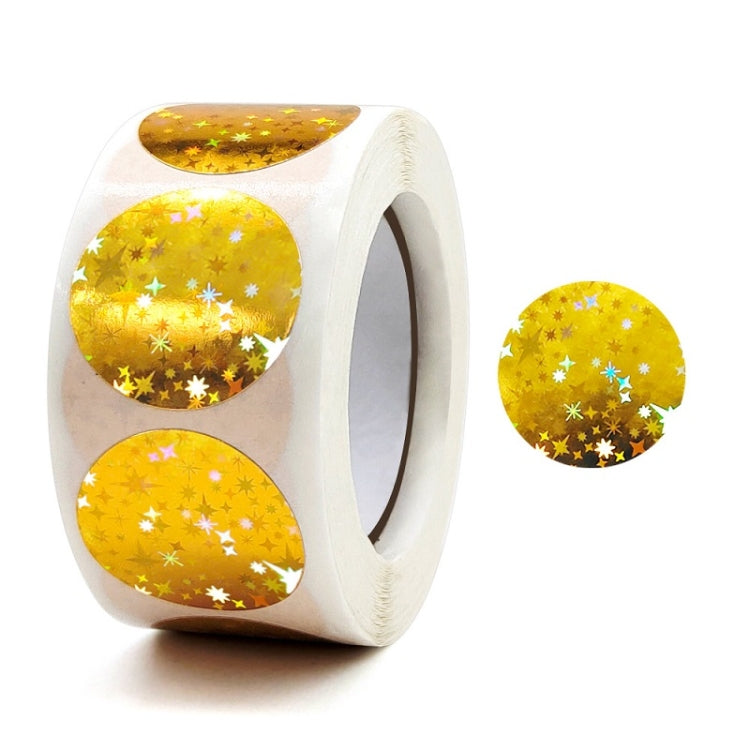 Gift Goods Decorative Color Stickers Envelope Self-adhesive Seal, 25mm