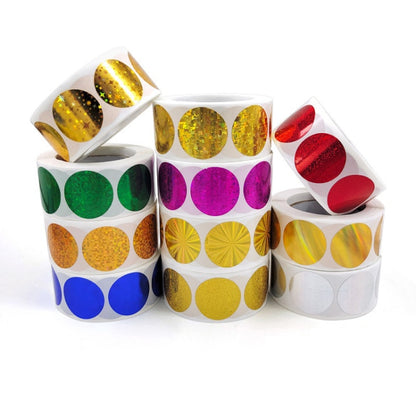 Gift Goods Decorative Color Stickers Envelope Self-adhesive Seal, 25mm