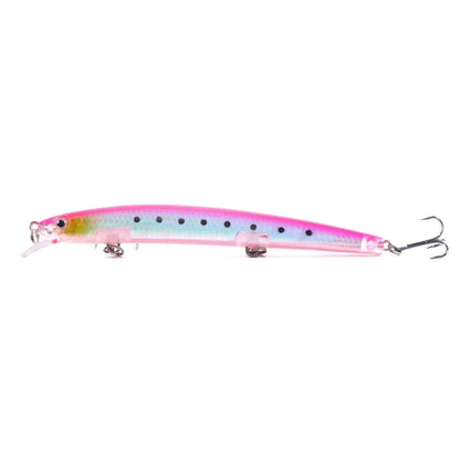 HENGJIA MI130 13.5cm 15.5g Far Throwing Floating Water Laser Bait, 3, 4, 5, 6, 7, 8, 9, 10, 11, 1, 12, 2