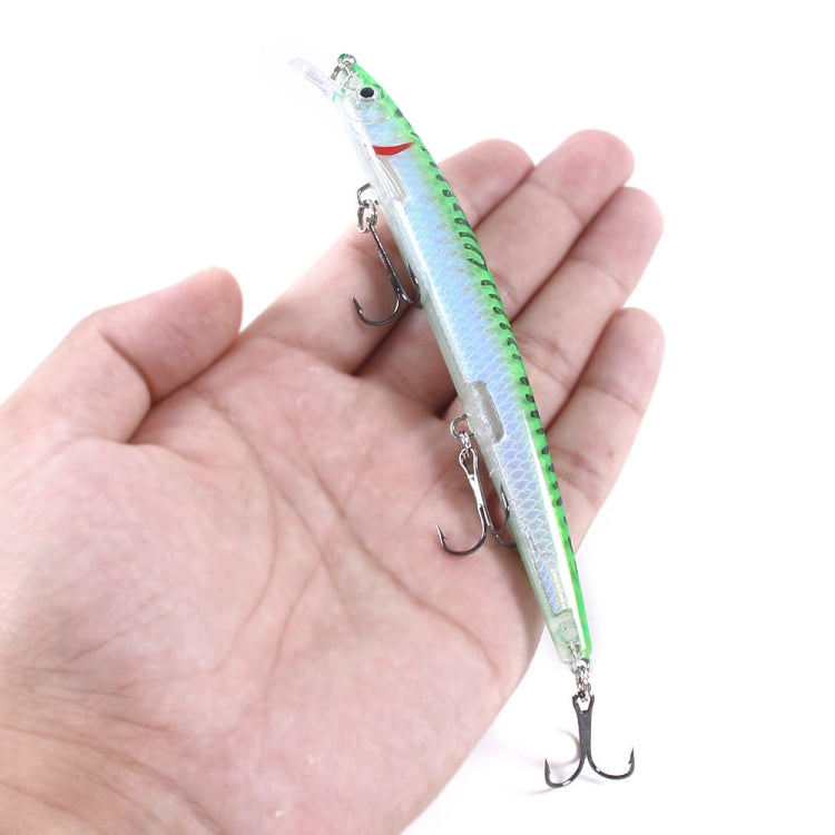 HENGJIA MI130 13.5cm 15.5g Far Throwing Floating Water Laser Bait, 3, 4, 5, 6, 7, 8, 9, 10, 11, 1, 12, 2