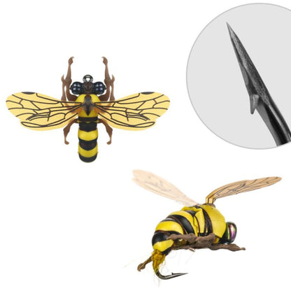 Appât artificiel flottant pour insectes Bionic Bee Road Bait, 8-3b