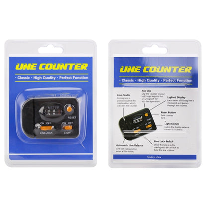 Compteur de longueur de fil de pêche pour manuel de machinerie, Compteur de longueur de fil de pêche