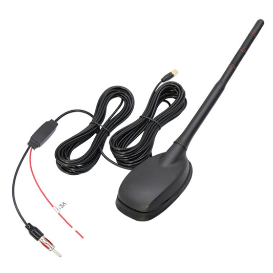 Antena amplificada para radio de coche GPS+FM/AM+DAB, GPS+FM/AM+DAB