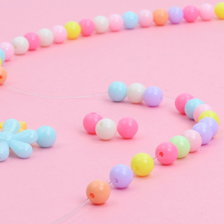 24 Grid Acrylic Beaded Kids DIY Necklace Bracelet Toys