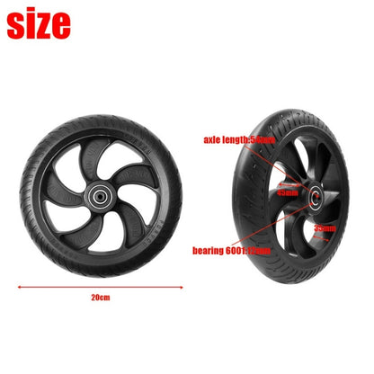 8 inch Scooter Plastic Front Wheel Accessories For KUGOO S1/S2/S3, 8 inch For KUGOO S1/S2/S3