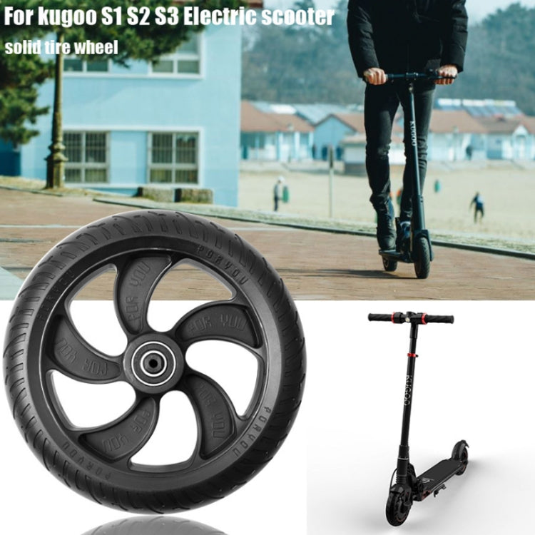 8 inch Scooter Plastic Front Wheel Accessories For KUGOO S1/S2/S3, 8 inch For KUGOO S1/S2/S3