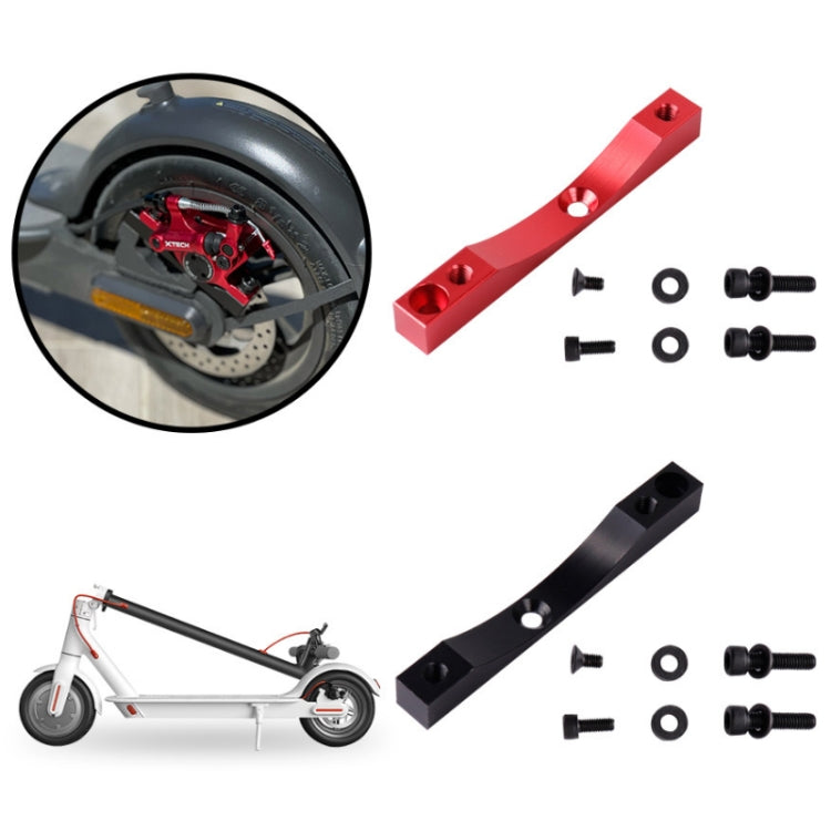 Electric Scooter Disc Brake Adapter For Xiaomi Mijia M365, Disc Brake Adapter (Black), Disc Brake Adapter (Red)