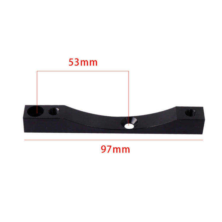 Electric Scooter Disc Brake Adapter For Xiaomi Mijia M365, Disc Brake Adapter (Black), Disc Brake Adapter (Red)