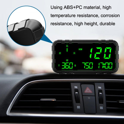 GPS Head-up Display Speed Mileage Compass Car General, C3012 GPSHUD