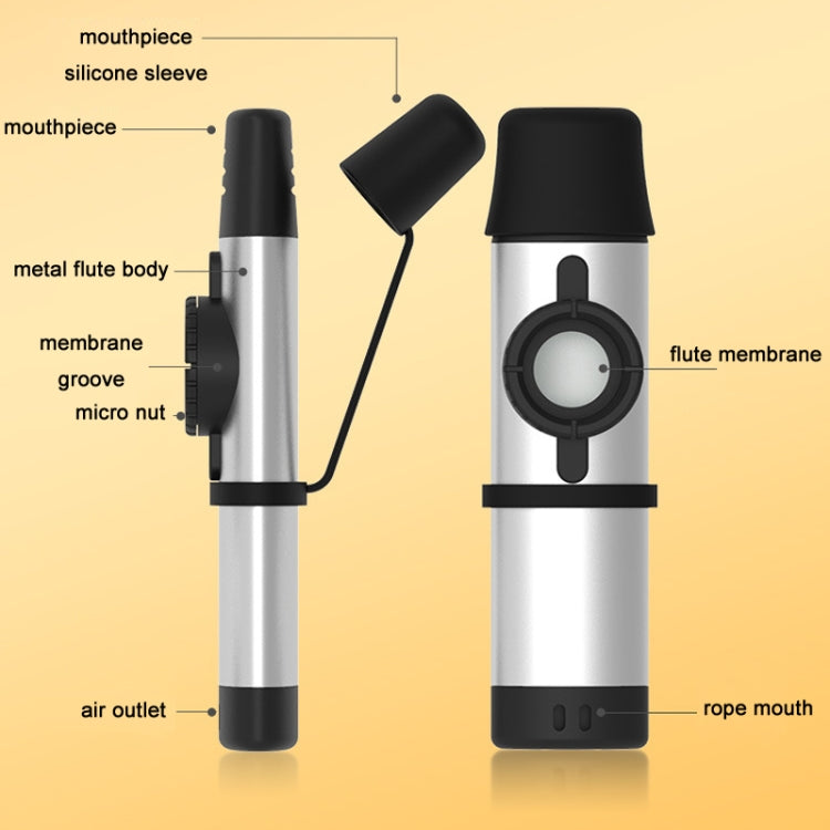 Metal Professional Playing Tunable Tone Kazoo, Tone Kazoo( Gold), Tone Kazoo(Green), Tone Kazoo(Silver)