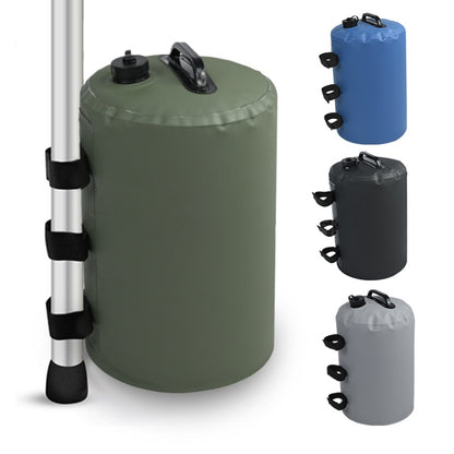 Sac de lestage multifonction pour tente, résistant au vent, à remplir d'eau ou de sable, Taille : 18x28cm, 18x40cm, 24x34cm, 24x45cm