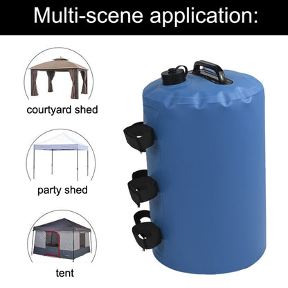 Sac de lestage multifonction pour tente, résistant au vent, à remplir d'eau ou de sable, Taille : 18x28cm, 18x40cm, 24x34cm, 24x45cm