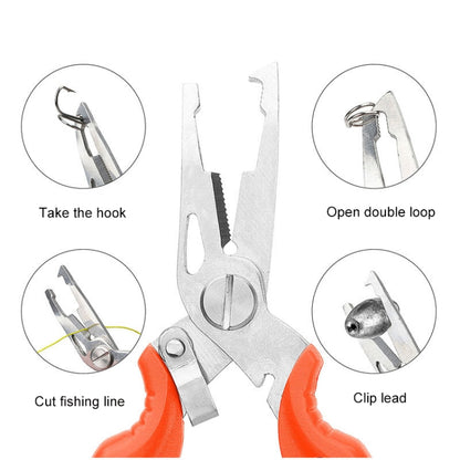 Lure Fishing Pliers Hakenlöser Lure Pliers + Anti-Verlust-Seil, Fishing Pliers Hook