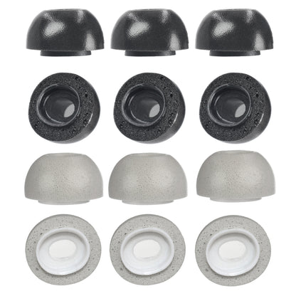 2 PCS Earbuds Memory Foam Ear Caps For TWS Airpods Pro,Size:, Large Black, Medium Black, Small Black, Large Gray, Medium Gray, Small  Gray