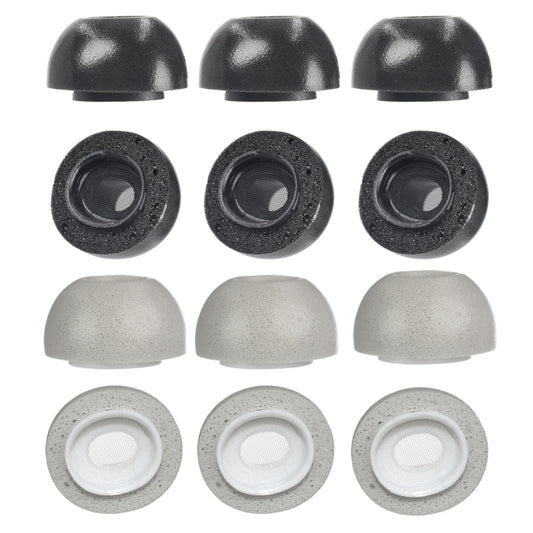 2 PCS Earbuds Memory Foam Ear Caps For TWS Airpods Pro,Size:, Large Black, Medium Black, Small Black, Large Gray, Medium Gray, Small  Gray