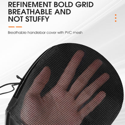 WEST BIKING Electric Vehicle Sunshade Waterproof Windproof Handle Cover, Black, Grey