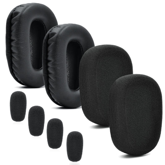 For VXI BlueParrott B450-XT B450XT, 10  PCS Mi Cotton, 2 PCS Protein Leather Earmuffs, 2 PCS Sponge Earmuffs, 2 PCS  Velvet Earmuffs