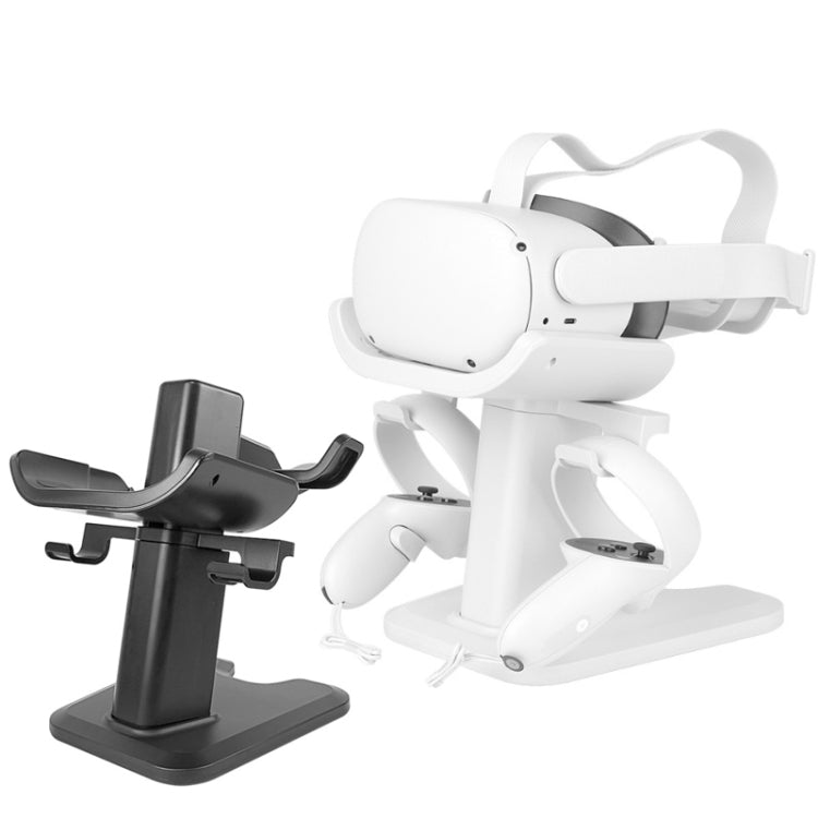 VR Stand Headset Display And Controller Holder Mount For Meta Quest 2, For Oculus Quest 2 Black, For Oculus Quest 2 White