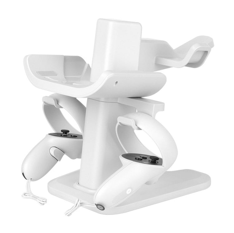 VR Stand Headset Display And Controller Holder Mount For Meta Quest 2, For Oculus Quest 2 Black, For Oculus Quest 2 White