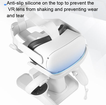 VR Stand Headset Display And Controller Holder Mount For Meta Quest 2, For Oculus Quest 2 Black, For Oculus Quest 2 White