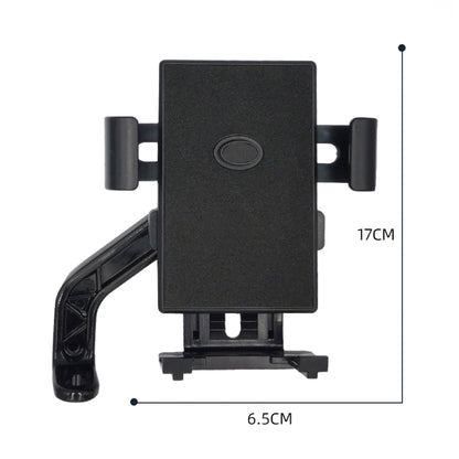 YY02 Bicycle Motorcycle Electric Vehicle Universal Mobile Phone Holder, Style:, Car Handle Model, Rearview Mirror Model, Rearview Mirror + Wrench + Screw