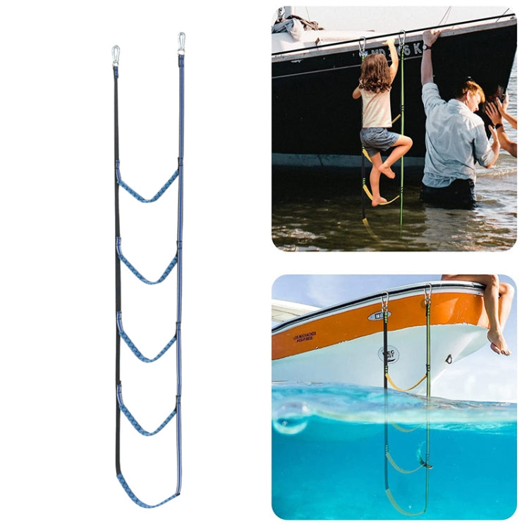 Échelle d'embarquement spéciale pour bateau pneumatique RT-1, spéc. : 3 échelons (vert), 4 échelons (vert), 5 échelons (vert), 3 échelons (bleu), 4 échelons (bleu), 5 échelons (bleu), 3 échelons (rouge), 4 échelons (rouge), 5 échelons (rouge)