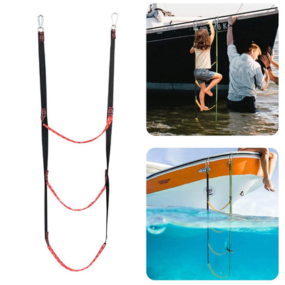 Échelle d'embarquement spéciale pour bateau pneumatique RT-1, spéc. : 3 échelons (vert), 4 échelons (vert), 5 échelons (vert), 3 échelons (bleu), 4 échelons (bleu), 5 échelons (bleu), 3 échelons (rouge), 4 échelons (rouge), 5 échelons (rouge)