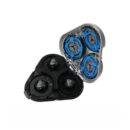 Tête de rasoir de rechange pour Philips Series 5000 S5078 S5079, tête de rasoir Argent+Noir, tête de rasoir Noir