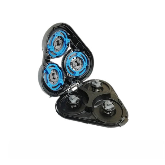 Tête de rasoir de rechange pour Philips Series 5000 S5078 S5079, tête de rasoir Argent+Noir, tête de rasoir Noir