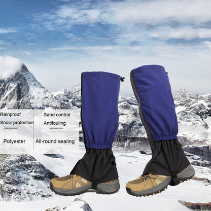 Outdoor Snow Desert Sand-proof Waterproof Foot Cover, Spec:, Standard (Red), Standard (Rose Red), Standard (Sky Blue), Standard (Royal Blue), Standard (Orange), Standard (Black), Standard (Green), Extended (Royal Blue), Extended (Orange), Extended (Red...