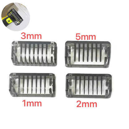 Shaver Positioning Comb For Philips Norelco Oneblade Qp2520 Qp2530 Qp2620 Qp2630, 1mm, 3mm, 5mm