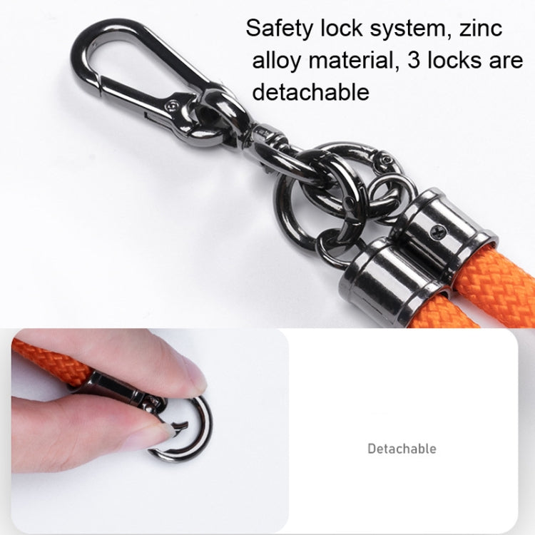 Mobile Phone Mountaineering Rope Lanyard  Can Be Hung Neck Or Crossbody