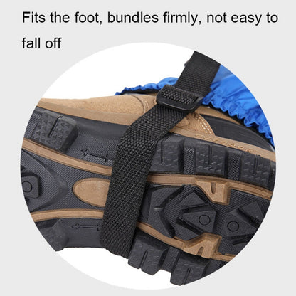 04 Outdoor Short Mountaineering Anti-Snow Leg Covers, Anti-Snow Leg Covers(Black), Anti-Snow Leg Covers(Red), Anti-Snow Leg Covers(Green), Anti-Snow Leg Covers(Navy Blue), Leg Covers(Blue)