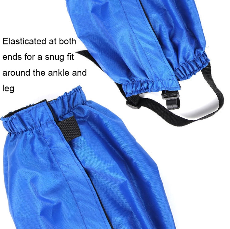 04 Outdoor Short Mountaineering Anti-Snow Leg Covers, Anti-Snow Leg Covers(Black), Anti-Snow Leg Covers(Red), Anti-Snow Leg Covers(Green), Anti-Snow Leg Covers(Navy Blue), Leg Covers(Blue)