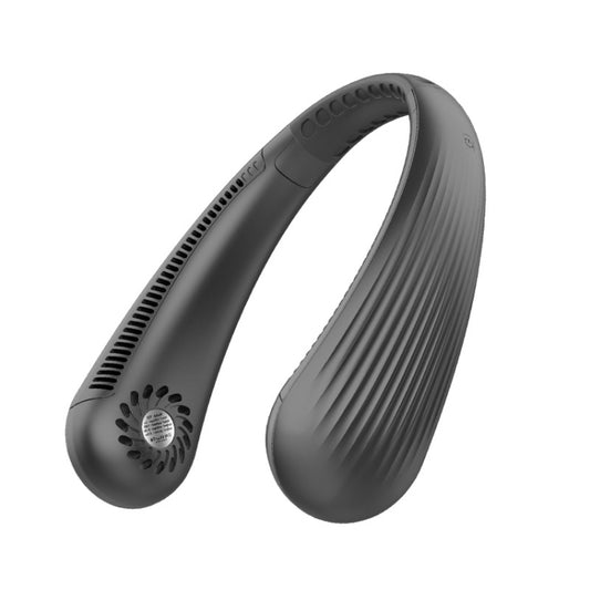 Ventilateur de Cou Suspendu Paresseux Sans Lame Silencieux,Modèle:, T36 Noir 3000 mAh, A306 Quatre cœurs 4000 mAh Rose