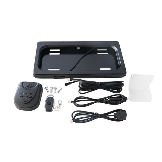 US Standard Rolling Shutter Car License Plate Frame License Plate Bracket, Single License Plate Bracket