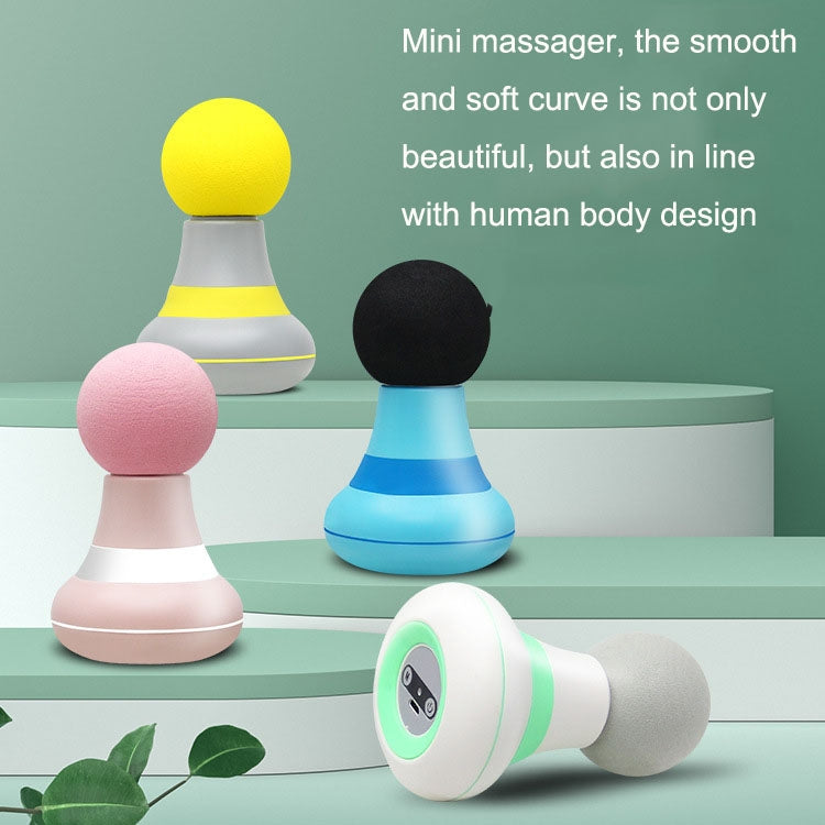 Mini Fascia Device Smart Whole Body Muscle Vibrating Massage Relaxer, Style:, Ordinary Model (Blue), Ordinary Model (Yellow), Ordinary Model (Pink), Ordinary Model (Green), Enhanced Model (Blue), Enhanced Model (Yellow), Enhanced Model (Green)         ...