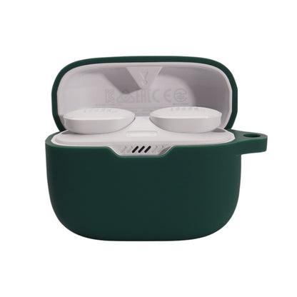 For JBL T230NC TWS Wireless Bluetooth Headphones Silicone Case, White, Mint Green, Pink, Black, Red, Yellow, Matcha Green, Ink Green, Sky Blue, Afternoon Blue