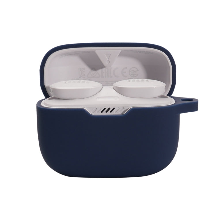 For JBL T230NC TWS Wireless Bluetooth Headphones Silicone Case, White, Mint Green, Pink, Black, Red, Yellow, Matcha Green, Ink Green, Sky Blue, Afternoon Blue