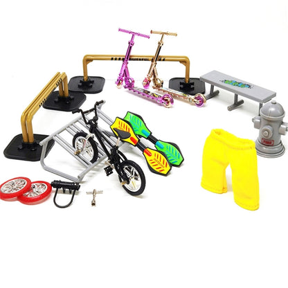 Mini Finger Bike Bicycle Finger Skateboards Skate Ramp Parts Set, CDH-7, CDH-8, CDH-9, CDH-10, CDH-11