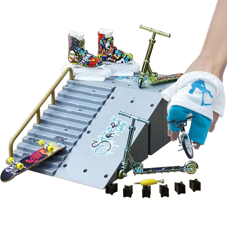 Mini Finger Bike Bicycle Finger Skateboards Skate Ramp Parts Set, CDH-7, CDH-8, CDH-9, CDH-10, CDH-11