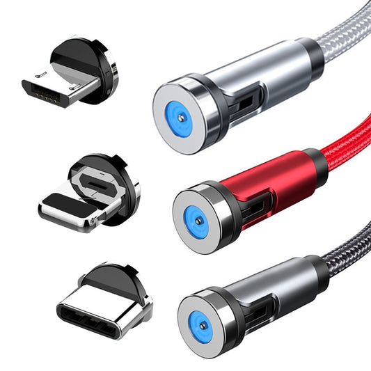 CC56 Dust Plug Rotating Magnetic Wire, Cbale Length: 1m, Style:, 1m Android Head, 1m Type-C / USB-C Head, 1m 8Pin Head, 1m Line+Three Heads, 1m Line, 1m Micro USB, 1m Type-C / USB-C, 1m + 8Pin + Type-C/USB-C + Micro USB
