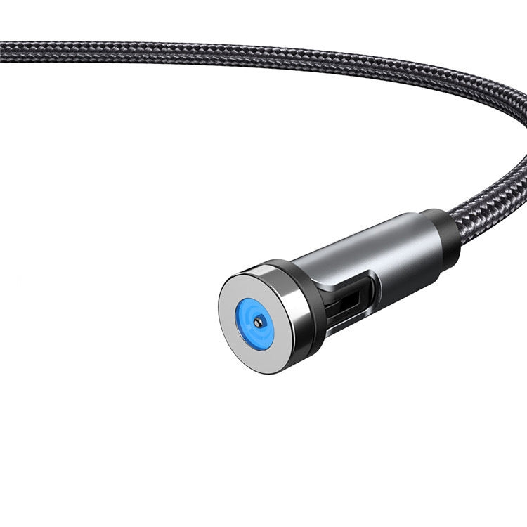 CC56 Dust Plug Rotating Magnetic Wire, Cbale Length: 1m, Style:, 1m Android Head, 1m Type-C / USB-C Head, 1m 8Pin Head, 1m Line+Three Heads, 1m Line, 1m Micro USB, 1m Type-C / USB-C, 1m + 8Pin + Type-C/USB-C + Micro USB