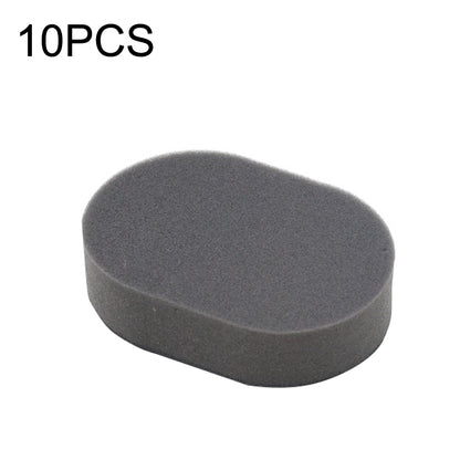 Manche + Éponge Brosse de Lustrage à Long Manche pour Pneus de Voiture, Brosse à Cire pour Pneus, Éponge, 10 Éponges, Manche + Éponge