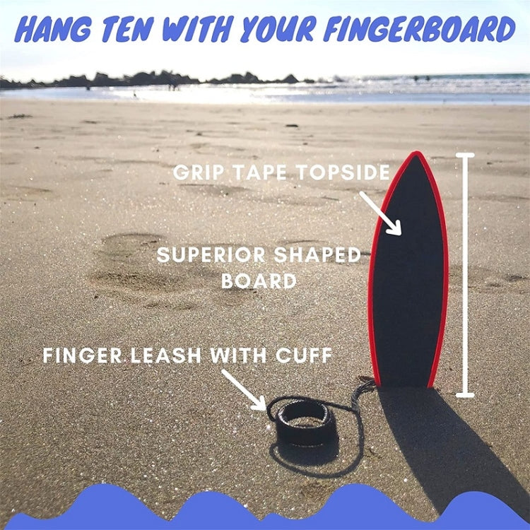 2 mini planches de surf à doigt, jouets de skateboard à doigt pour enfants, rouge, jaune, bleu, vert