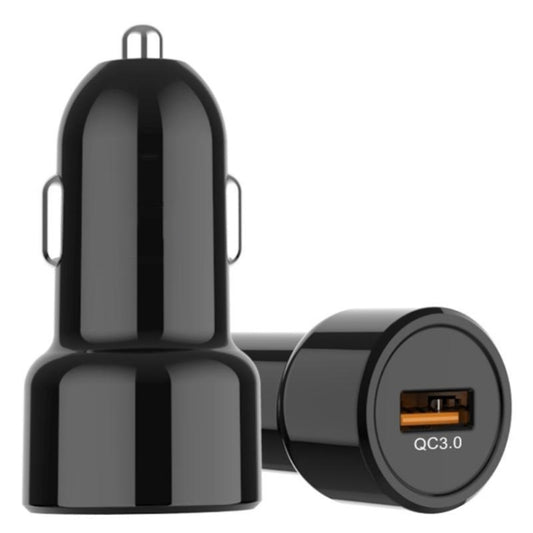 IBD321-Q3 Chargeur de voiture universel ignifuge pour téléphone portable, QC3.0 18W, QC3.0+2.4A, 2.4A+12W, 3.1A+15W, 4.8A+24W, PD 20W
