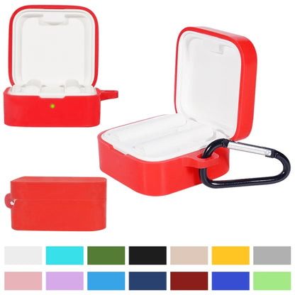 Bluetooth Earphone Silicone Cover For Xiaomi Air2 SE, White, Mint Green, Grass Green, Pink, Black, Red, Yellow, Gray, Wine Red, Blue, Matcha, Milk Tea Color, Light Purple, Sky Blue, Noon Blue