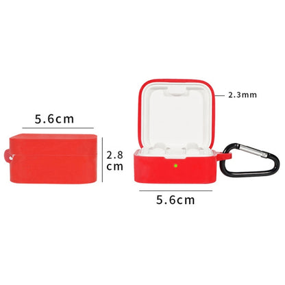 Bluetooth Earphone Silicone Cover For Xiaomi Air2 SE, White, Mint Green, Grass Green, Pink, Black, Red, Yellow, Gray, Wine Red, Blue, Matcha, Milk Tea Color, Light Purple, Sky Blue, Noon Blue