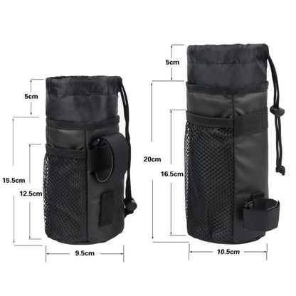 Cycling Water Bottle Bag Handlebar Insulation Water Bottle Bag Mobile Phone Bag, 15.5 x 9.5 x 9.5cm, 20 x 10.5 x 10.5cm
