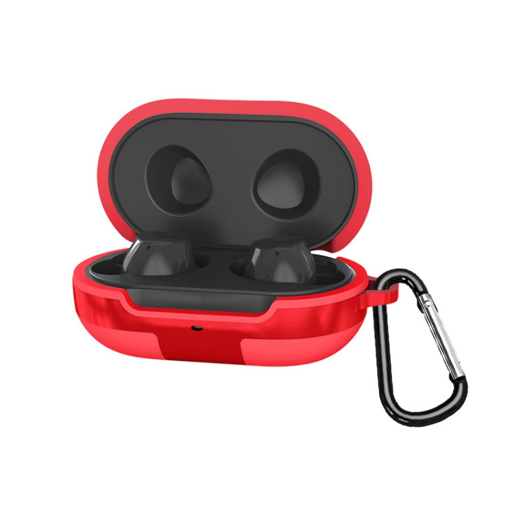 2 PCS Bluetooth Earphone Silicone Cover For Samsung Galaxy Buds, Black, White, Red, Light Blue
